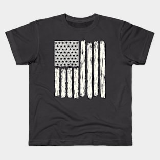 Distressed American Flag Kids T-Shirt